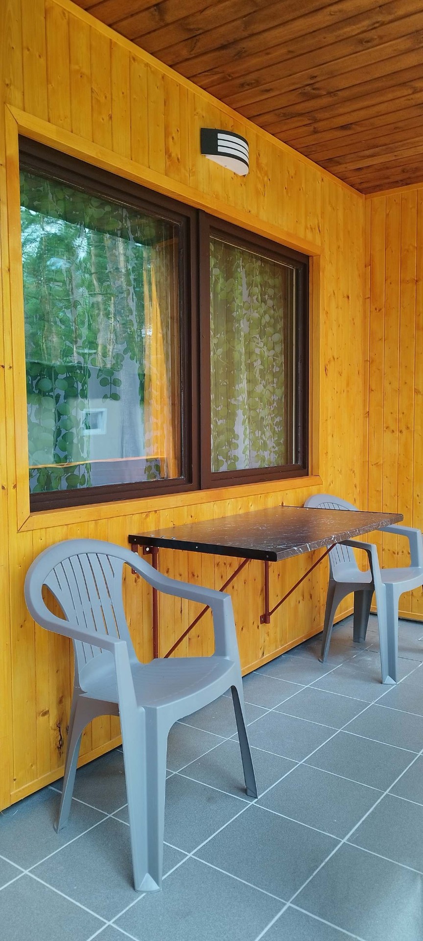 Apartmán č. 21 – terasa